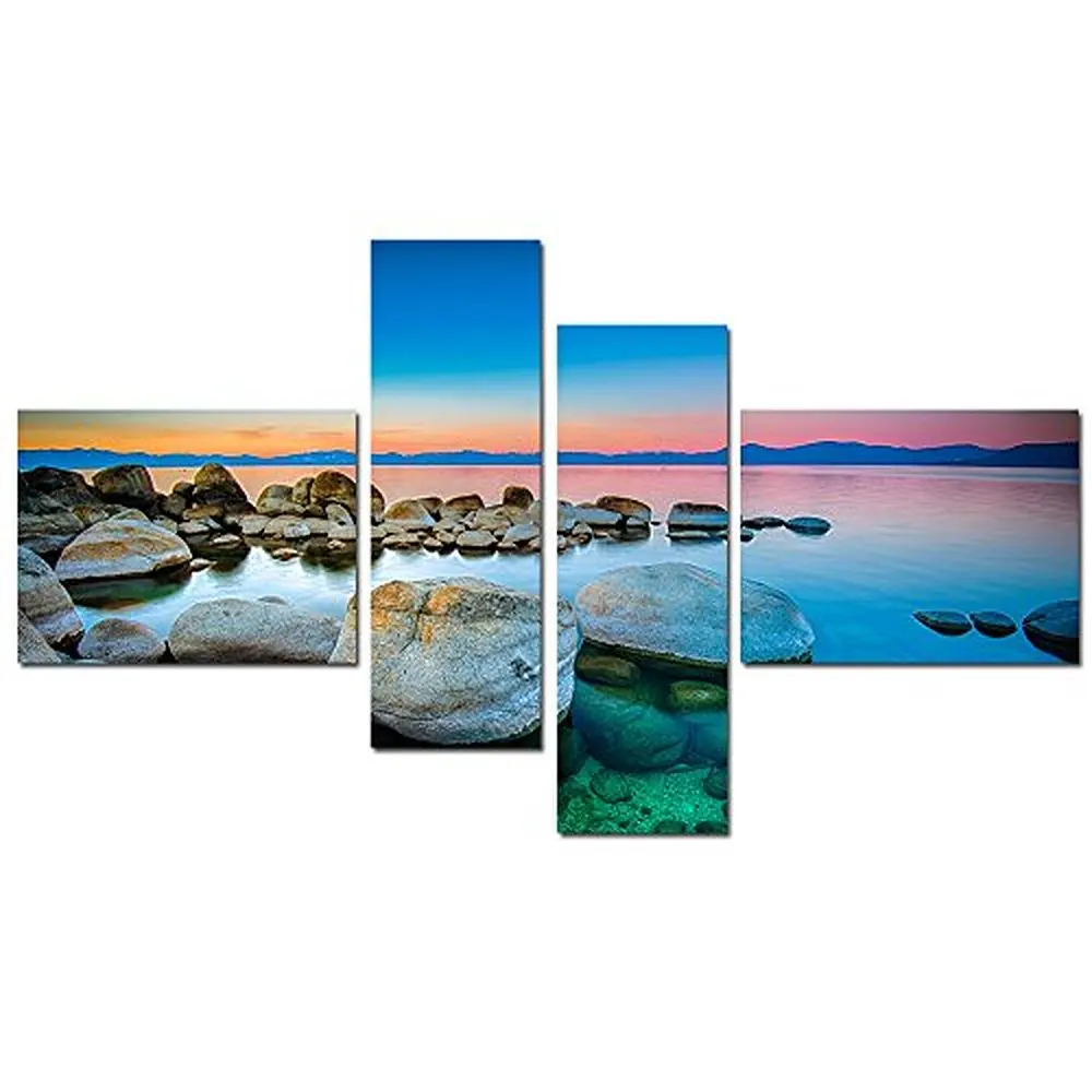 Online kopen wholesale turquoise muur canvas uit china turquoise ...