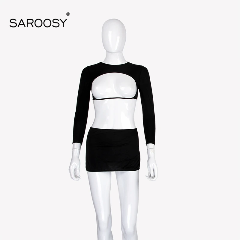 Buy Online SAROOSY 2018 New Plus Size Open Bra Bodysuit Sexy Cut Out