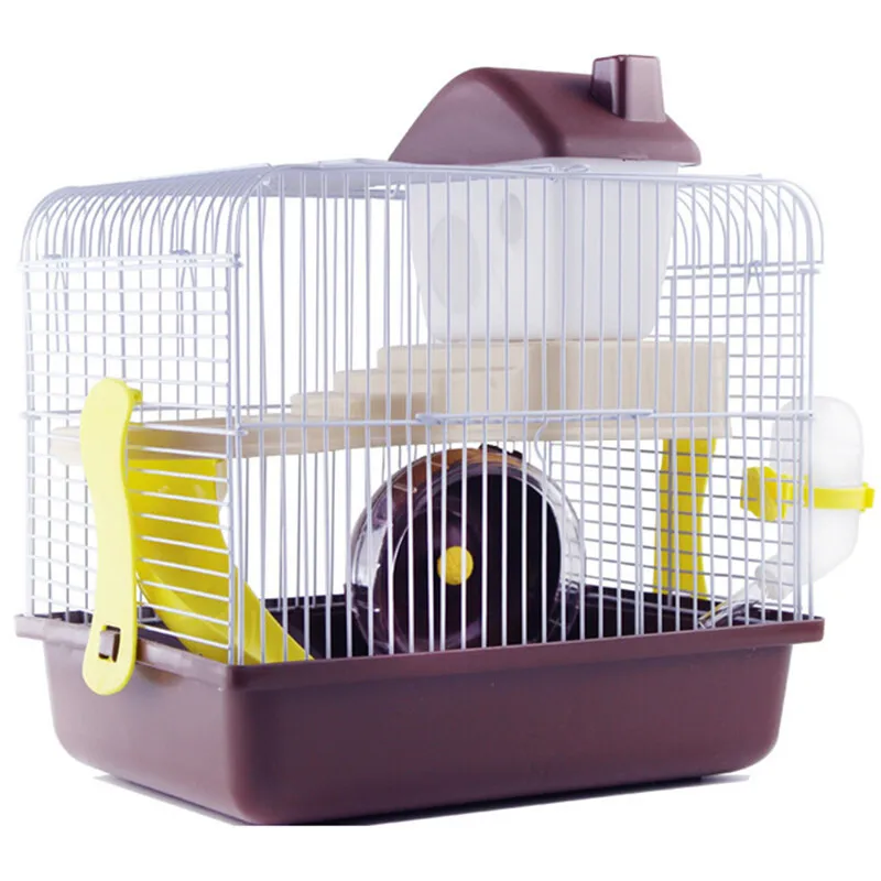 

AHUAPET House For Hamster Hedgehog House Guinea Pig Bed Cage For Hamster Small Animal Products Cage Chinchilla Accessories H