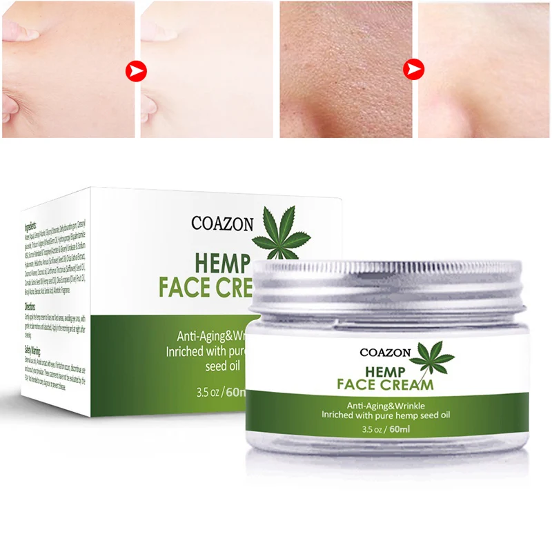 

Hemp Oil Essence Face Cream Anti-aging Moisturizer Nourishing Essence Skin Care Cream ---MS