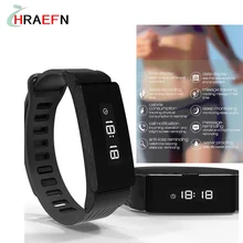 Hraefn Bluetooth Smart Band W6 Pulsera inteligente фитнес-трекер Watch Sport Браслет для Android Xiaomi Huawei IOS IPhone