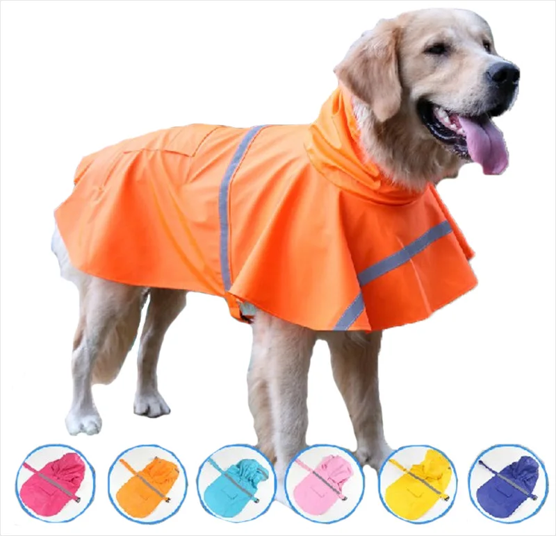 Large dog raincoat 1