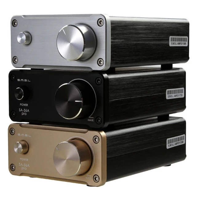 SMSL sa-36a Pro стерео цифровой Усилители домашние + 12 В Адаптеры питания 20WX2 tda7492pe HIFI