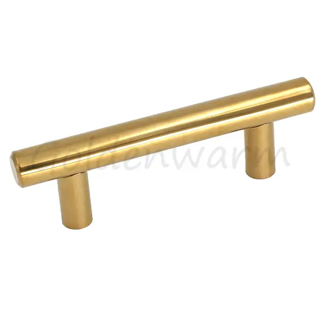 Polished Brass Cabinet Pulls Hole Spacing 2 5inch 10 Inch Kitchen