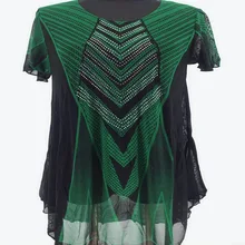 Весна с коротким рукавом Круглый воротник женские повседневные кружевные Длинные Цветочные футболки