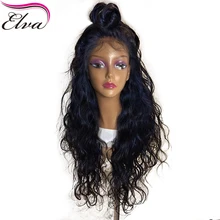 Elva Hair Natural Wave Silk Base Wigs Glueless Lace Front Human Hair Wigs For Black Women Brazilian Remy Hair Wig With Baby Hair