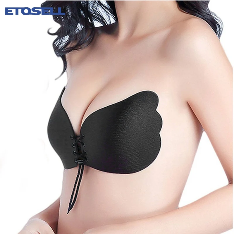 Women Invisible Bra Self Adhesive Push Up Backless Bust Strapless