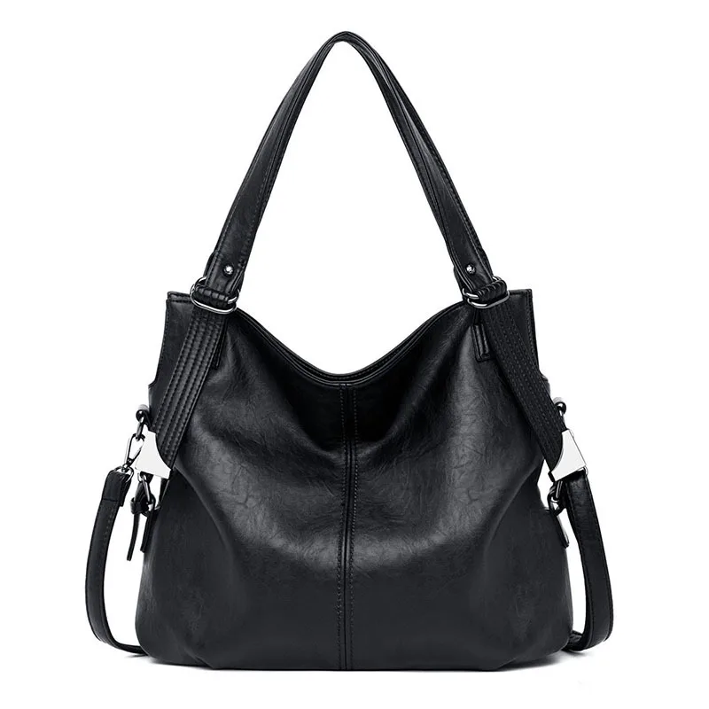  2019 New Fashion Women Leather Handbags Female Genuine Leather Shoulder Crossbody Bag Ladies Large  - 32985864994