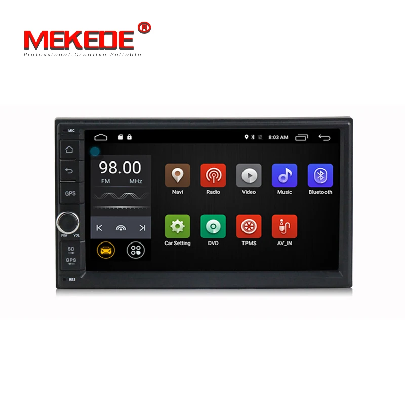 

7" 2Din 1024*600 Android 7.1 Car Tap PC Tablet 2 din Universal For Nissan/GPS Navigation BT Radio Stereo Audio Player(No DVD)