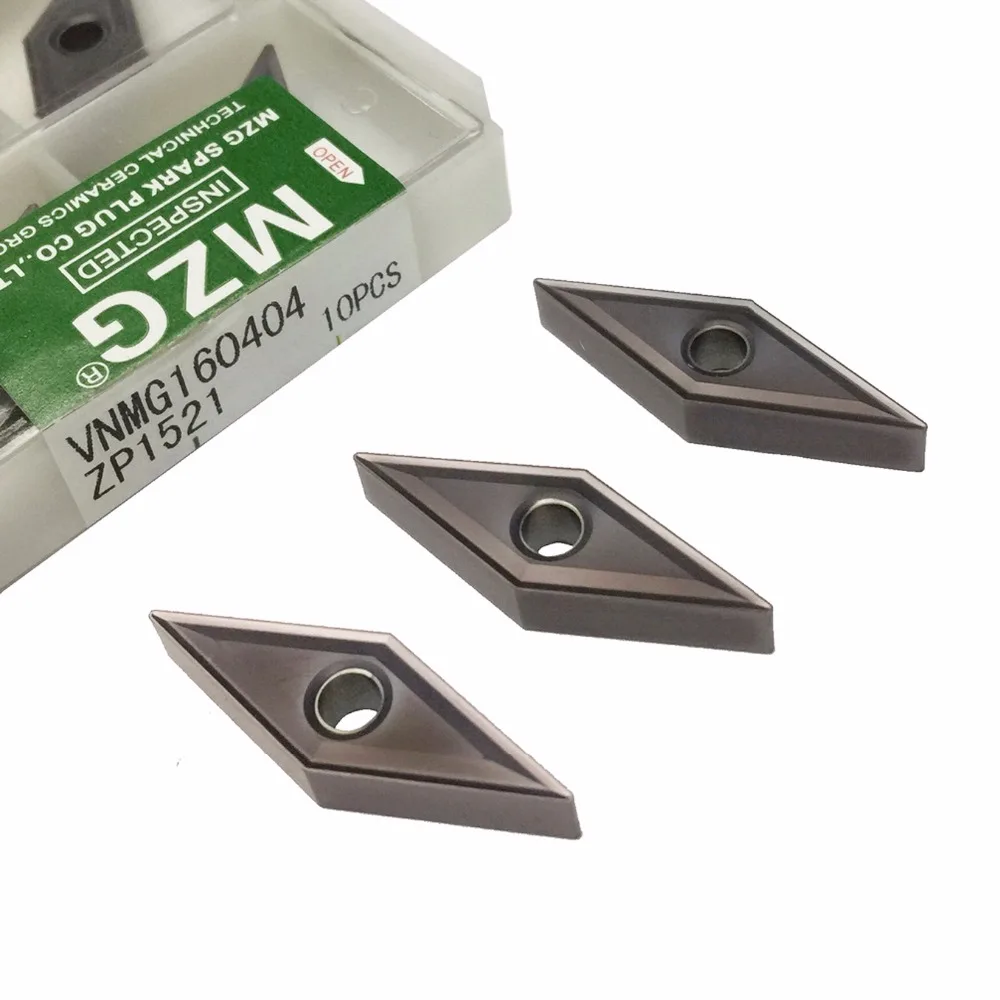 MZG VNMG160404 VNMG160408 ZP1521 Solid Indexable Carbide Inserts for