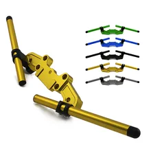 CNC алюминиевая ручка для мотоцикла спортивный комплект тяга велосипеда гонки приседания для Kawasaki z900