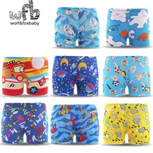 3 6years free size Diving wear Cartoon printed toddler Kid Child Boys swimming trunks swimsuit beach