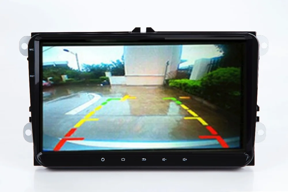 Sale Android 8.0 car multmedia player GPS for Volkswagen VW Golf 5 6 passat CC B6 B7 polo Skoda Seat Leon Radio MK5 MK6 Wifi Stereo 5