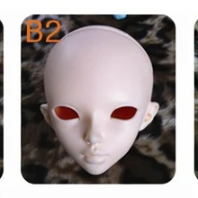 1/4 масштаб BJD голова без макияжа BJD/Аксессуары для кукол SD только