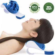 Шеи и плеча релаксационная подушка для ортопедического облегчения шеи и поддержки плеча верхней части позвоночника свободные Боли массаж тяги