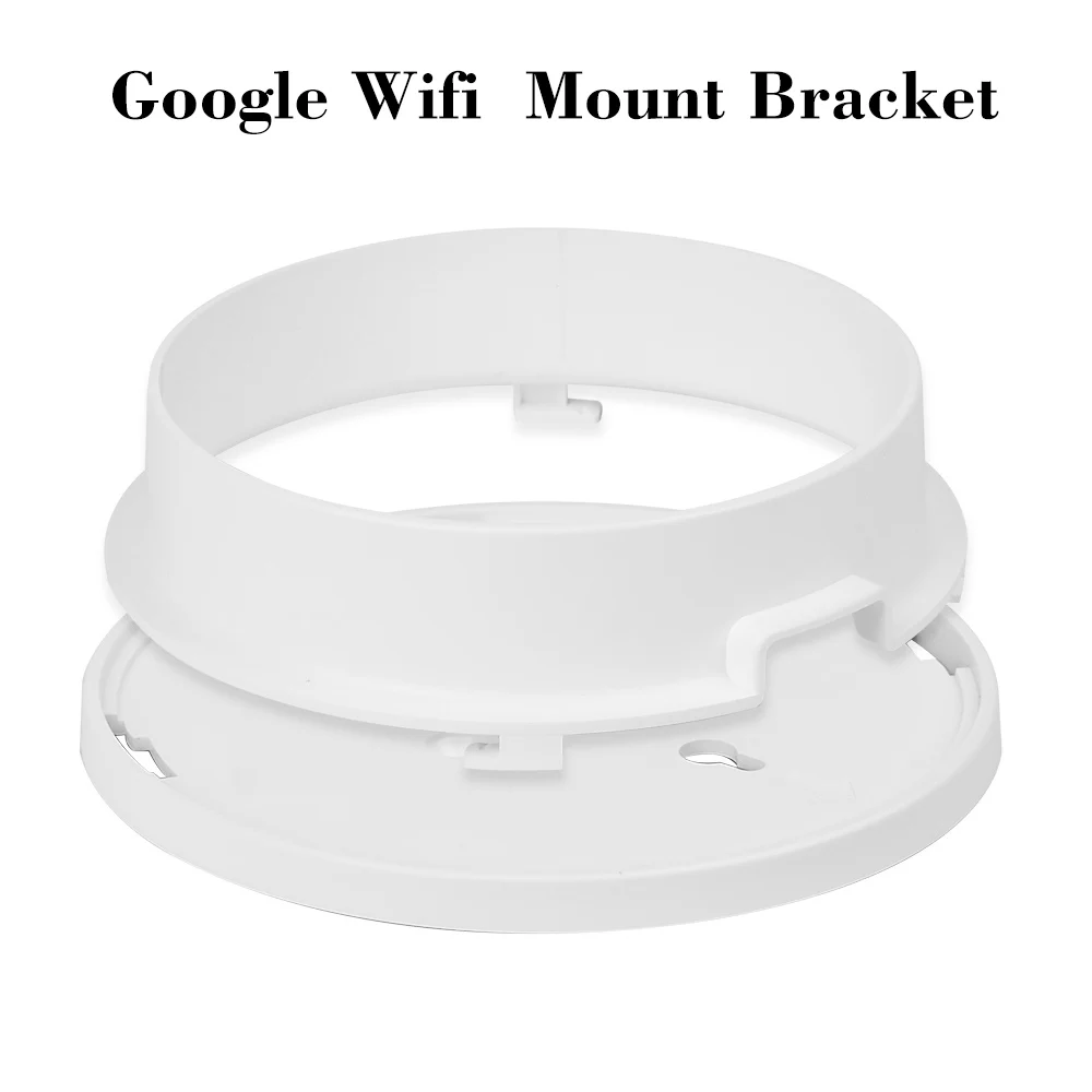 

Wall Table Mount Bracket for Google Wifi Security Bracket White