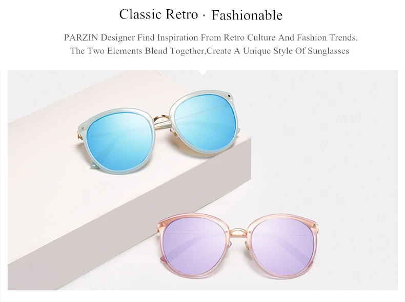 Мужские и женские ретро поляризованные очки PARZIN, Ultra Light цвет стимпанк солнцезащитные очки пластиковые поляризованные элегантные роскошные очки 9868