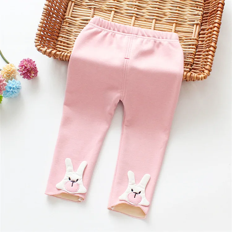 Girls Leggings 2018 Winter Legging Girls Kids Cotton Pants Warm For Girls Cartoon Thick Toddler Pants Cute Child Trousers   101