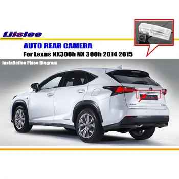 

Liislee Car Rear View Camera For Lexus NX300h NX 300h 2014 2015 / Reverse Camera / HD CCD RCA NTST PAL / License Plate Light CAM