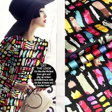 SP022 чистого шелка/Splendid ногтей/шелковой ткани/стрейч ткани/шелк тутового/93% шелк 7% спандекс/Толщина: 19 мм Ширина: 1,18 м