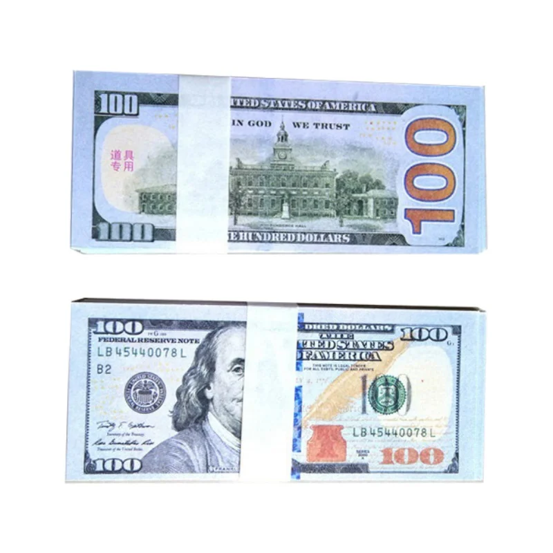 

50/100pcs Simulation Dollar Hand Throw Paper Dollar Bills Props Dollar Magie for Magic Show Magic Prop Children Toy