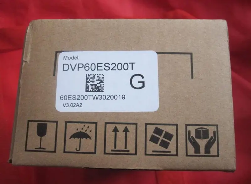 New Original DVP60ES200T Delta PLC ES2 series 100-240VAC 36DI 24DO Transistor output dvp32es200t delta new original plc es2 series 100 240vac 16di 16do transistor output