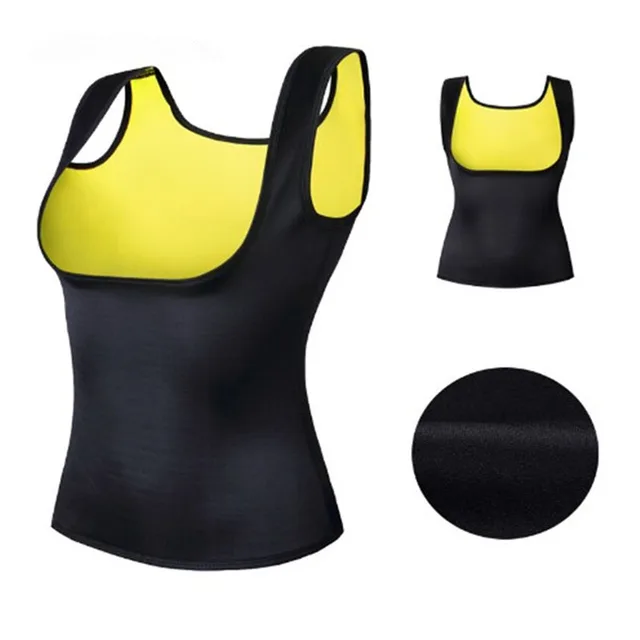 US $16.99 Plus Size Neoprene Sweat Body Shapers Vest Waist Trainer Slimming Vest Shapewear Body Building ches