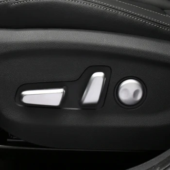 

For Kia Sportage KX5 2016 2017 2018 2019 ABS Matte seat adjustment knob button switch cover trim Car styling Accessories 5pcs