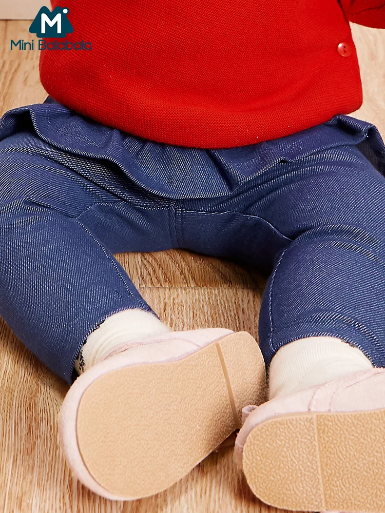 

Mini Balabala Baby Girls Leggings Skirt Pants Cake Skirt Cotton Pull On Pants PP Pant Sweatpants Spring Autumn Elastic Waist