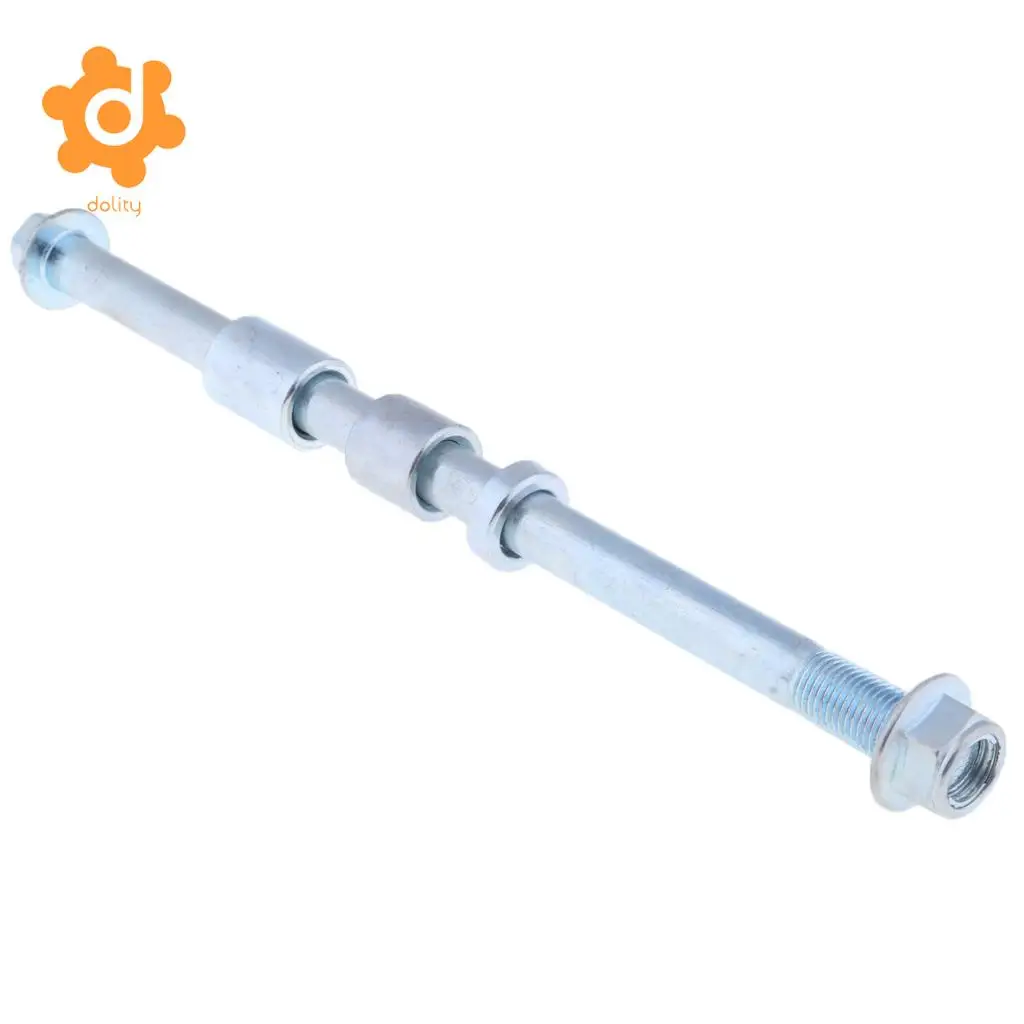Aluminium Alloy 12mm 245mm Universal Motorcycle Bike Front Rear Rim Wheel Axle 3 Spacer