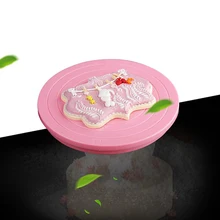 Пластик поворотный стол для торта инструменты для выпечки домашний Fondant(сахарная) сковородка "сделай сам" для украшения торта Десерт Таблица Кухня Аксессуары для выпечки
