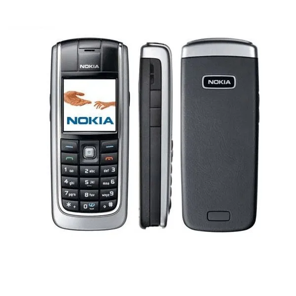 6020 NOKIA 6020 Мобильный телефон камера GSM 900 1800 Dualband Классический дешевый Восстановленный мобильный телефон