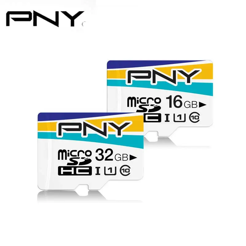 

PNY Micro SD 16GB 32GB Memory Card microSDHC Carte Tarjeta micro sd monitoring system card Tachograph Cards Class 10 TF Card