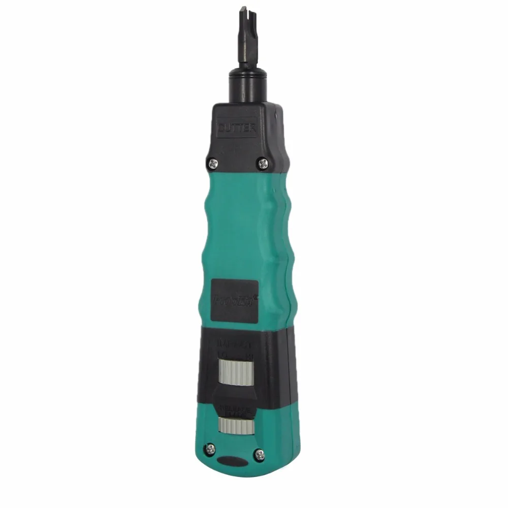 

Free Shipping Proskit CP-3148 Impact and Punch Down Tool With 110/88 & 66 Blade Wire Crimpers Pliers Electrical Crimping Tools