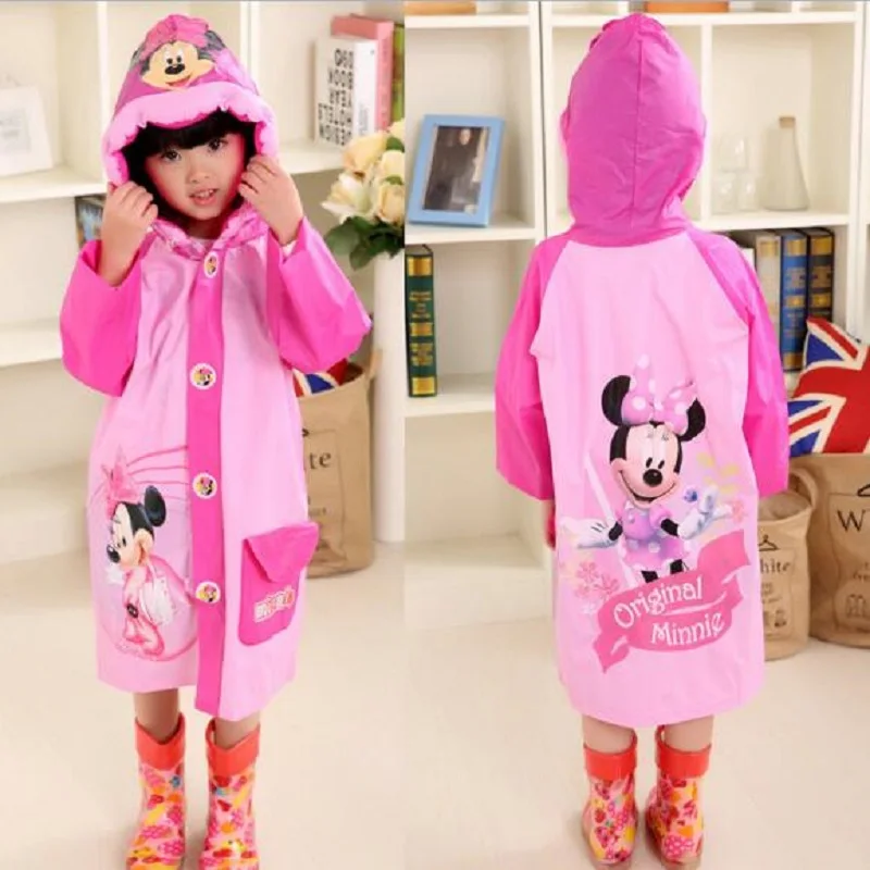 

Kids Raincoat Waterproof Rainwear Girls Boy Rain Coat Poncho impermeable Hooded Rain Coats children's Rain Gear