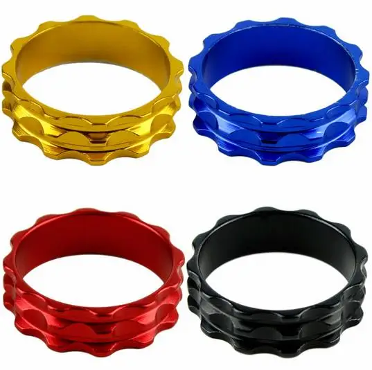 

Headset Spacer Aluminum Toothed Stem Spacer For Road Bike MTB Bicycle Stem Free Shipping