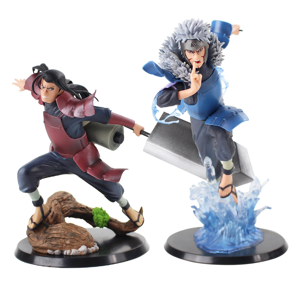 Наруто Shippuden Hokage Senju Hashirama/Tobirama ПВХ фигурка игрушки Коллекционная модель|Игровые
