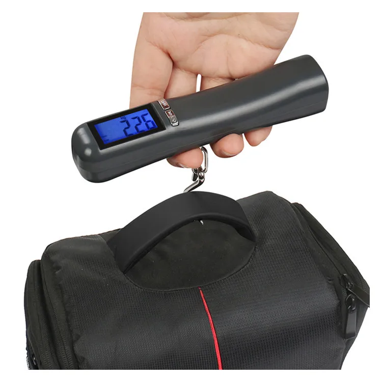 

Digital Hanging Luggage Scale 40kg x 10g Hook Fishing Scale For Travel Luggage Baggage Suitcase Bag Weight Balance
