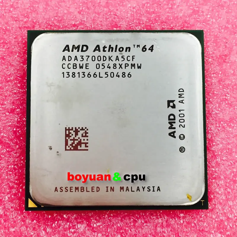 AMD Athlon 64 3700+ 2.2 GHz Single Core CPU Processor ADA3700DKA5CF ...