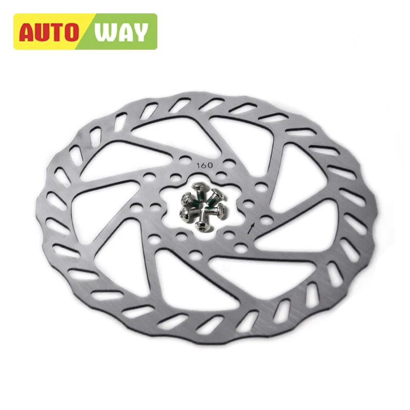 Дисковый тормозной ротор Autoway MTB диаметр диска G3 160 / 180 мм велосипедные аксессуары