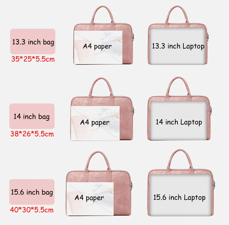 Laptop Size Chart