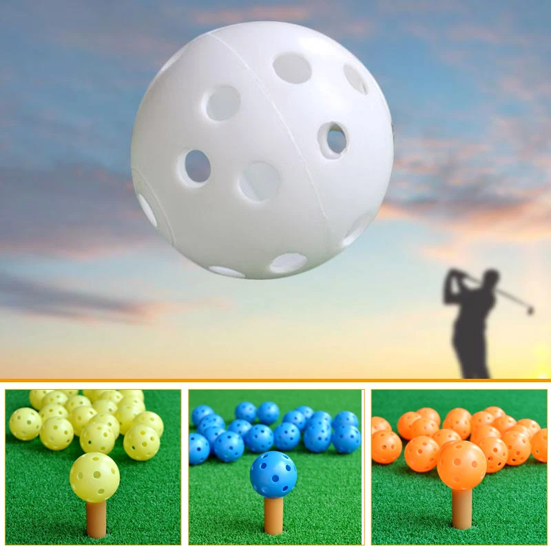 Buy 10 PC Plastic Airflow Hollow Golf Ball Indoor
