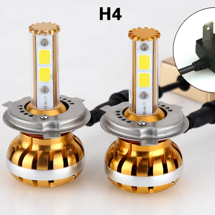 

1Set 12000LM 60W 6000K CANBUS Car LED Headlight H4 9003 HB2 Hi/Lo COB Chip White Light Lamp Bulbs Car Driving Lamps