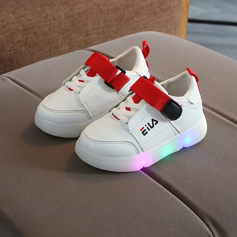 

davidyue luminous kids shoes girls boys sport shoes sneakers baby children led shoes for girls boys casual glowing light shoes