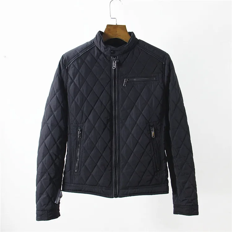 EU SIZE Stand Collar Black Japanese Harajuku Men Bomber Jackets Military Baseball Coats Diamond