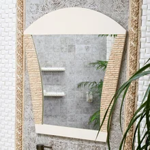 Best Offers Luxury man-made stone carving frames. European art of the basin that wash a face. Mercury mirrors that defend bath