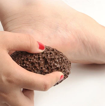 

Useful Natural Earth Lava Pumice Stone for Foot Callus Dead Skin Pedicure Tools Natural Foot File