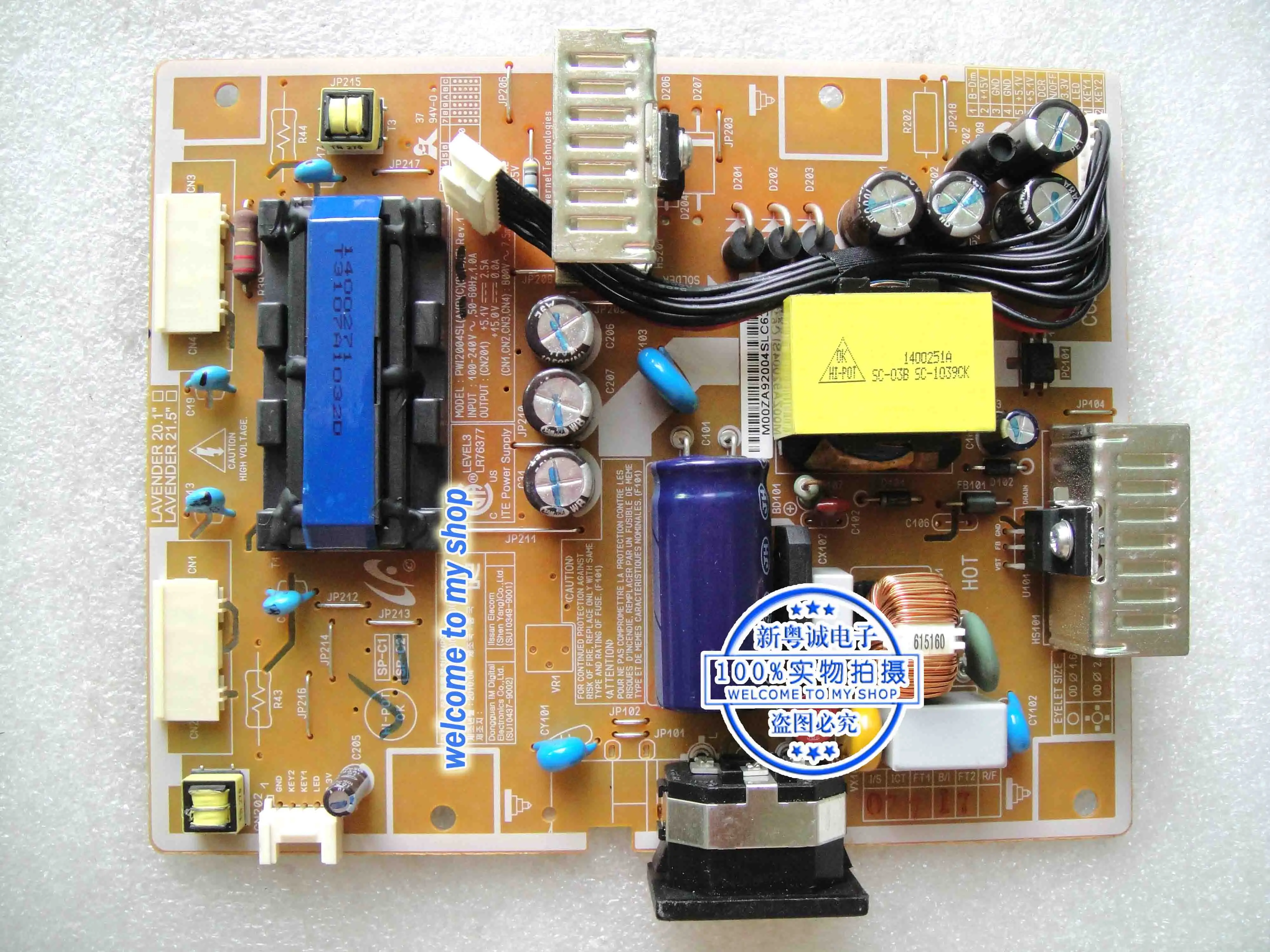 

LR22WS power board P2250 high voltage plate LS22LRZKUV / ZA AU-M215HW01 PWI2004SL