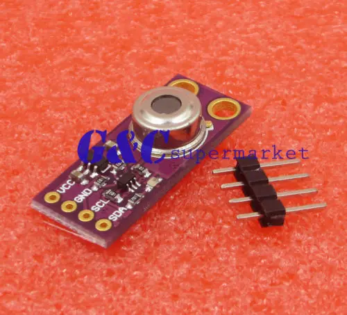 

Infrared Non-Contact Temperature Measuring Sensor Module MLX90614 BBA Sensor