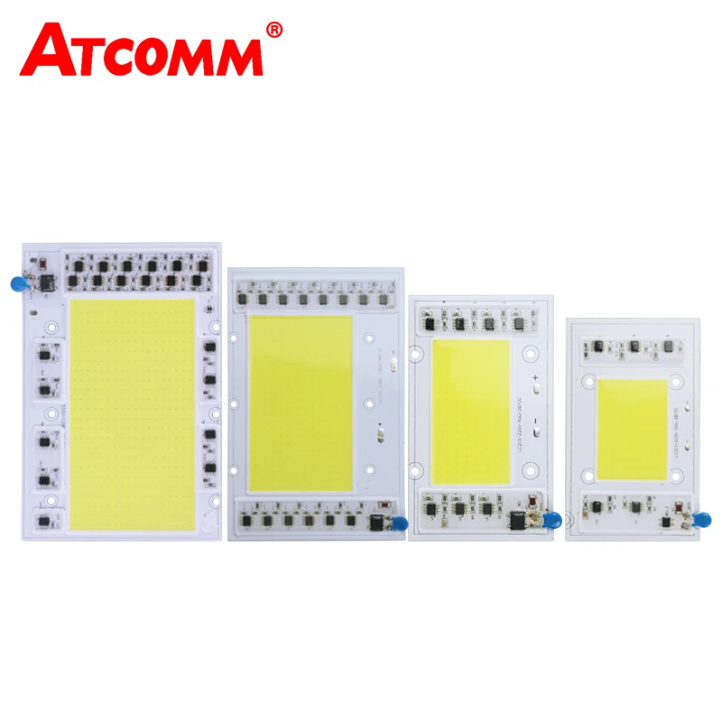 

Smart IC LED Matrix 30W 50W 100W 150W 220V High Power COB LED Lamp Diode Array For Projector DIY Floodlight Searchlight